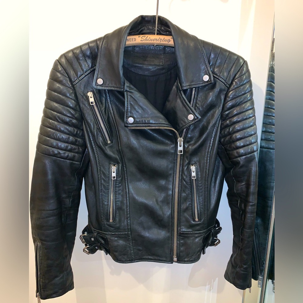 All Saints Leather Jacket